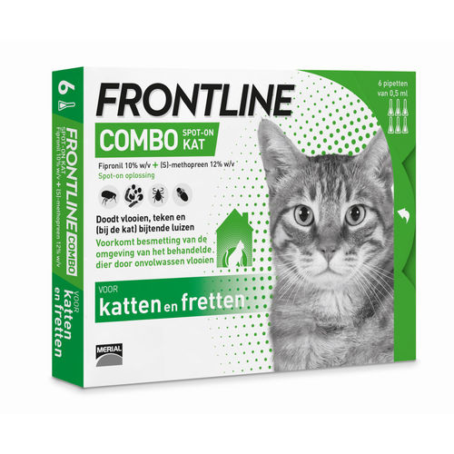 Frontline Combo voor Katten en Fretten 6 pipetten
