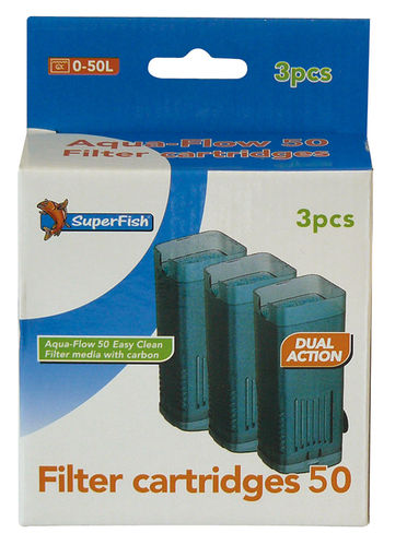 Supferfish Aqua Flow Filter Cassettes Diverse Varianten