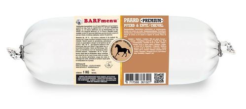 BARFmenu Hond Premium Paard 1kg