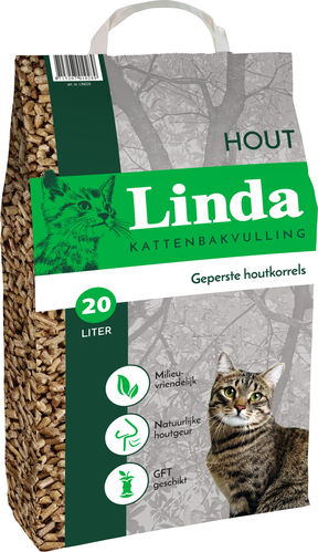 Linda Houtkorrel 20ltr
